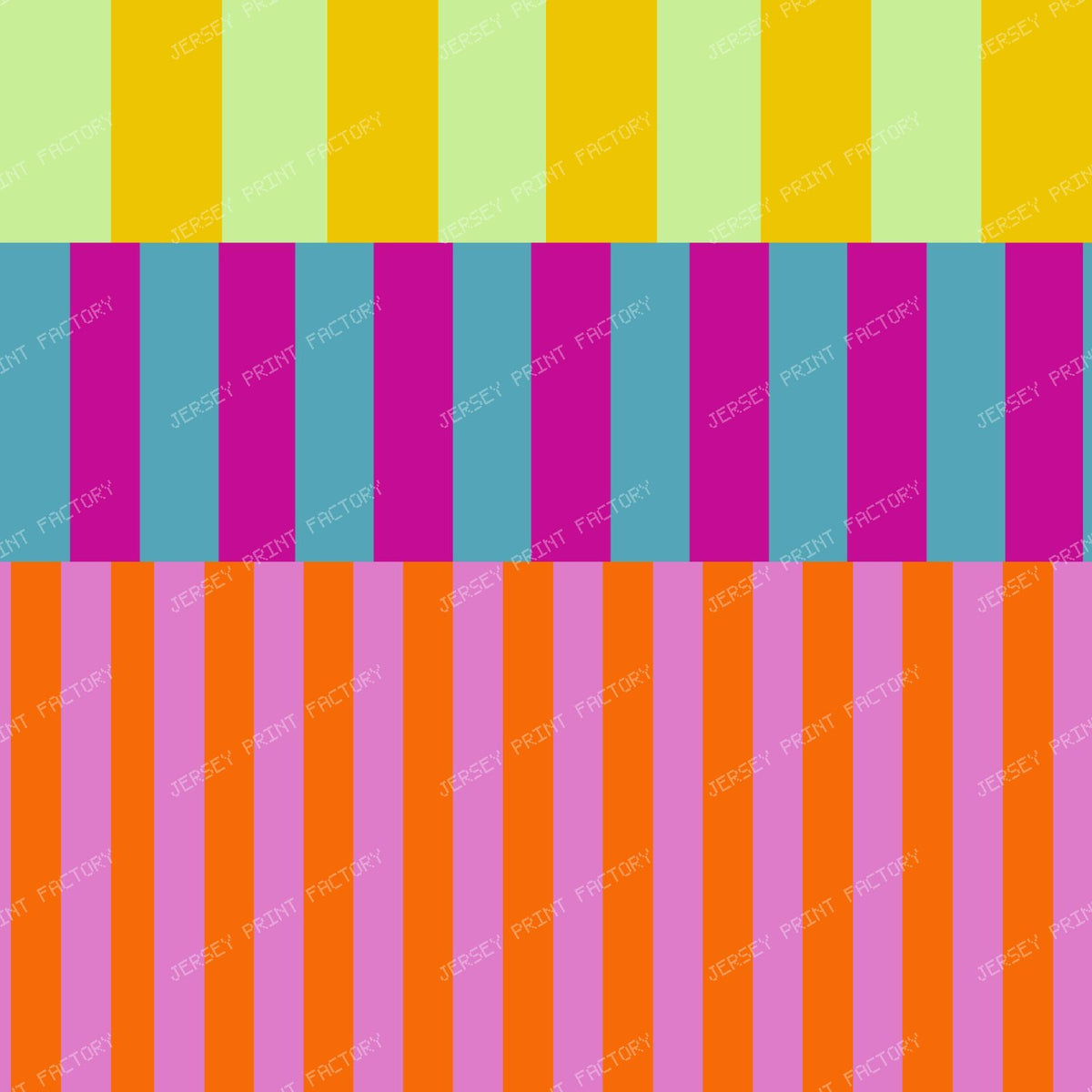 Colorful Geometric Stripes  – Retro Modern Abstract