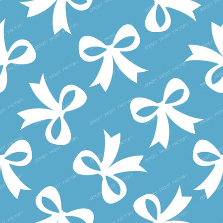 Bow Pattern, Coquette Bow, Ribbon, Cute Bow, White Bow, Black — Blue 2