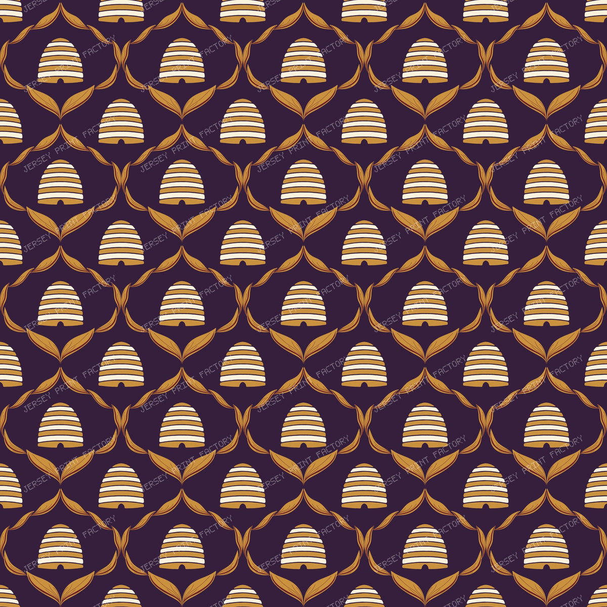 Goldenrod and plum