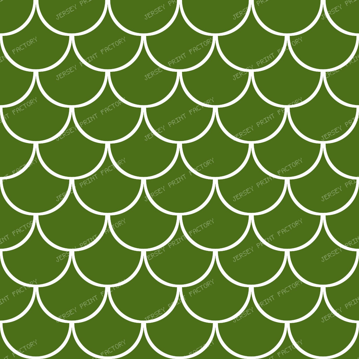 Blue Mermaid Scales, Fish Scales, Dragon Scales, Arch Pattern — Green 2