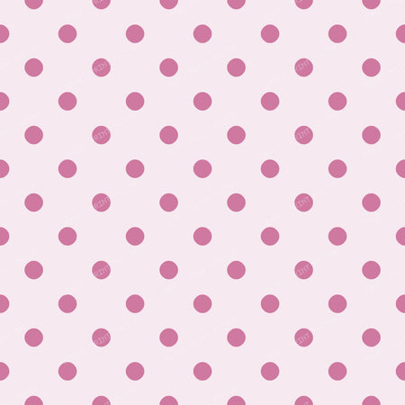 Sunlit Tiny Poka Dots — Pale Pink with Pink Dots