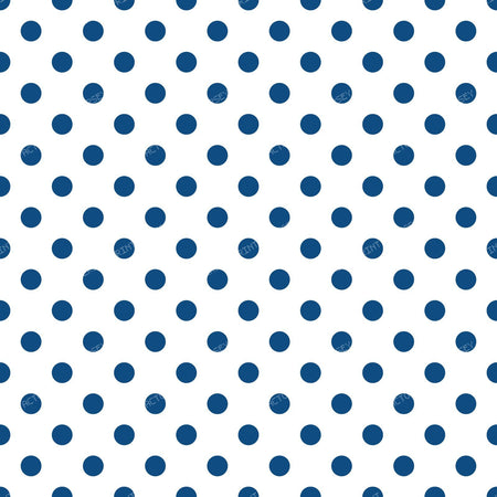 Blue Polka Dots, Polka Dot Pattern, Dots, Dotted — Navy Blue 2