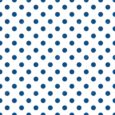Blue Polka Dots, Polka Dot Pattern, Dots, Dotted — Navy Blue 2