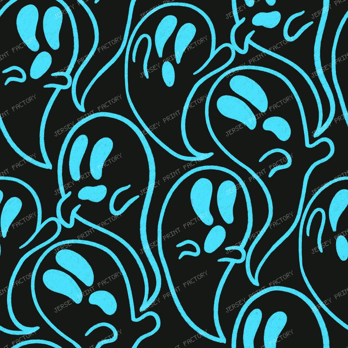 Ditsy Floral and Easter Eggs — 106 — Electric Blue