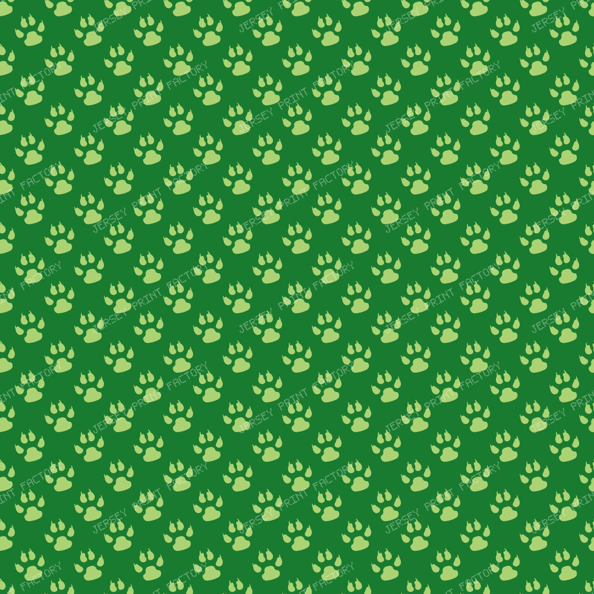 Green Paws, Dog Paws, Pattern Of Paws, Animal Paws