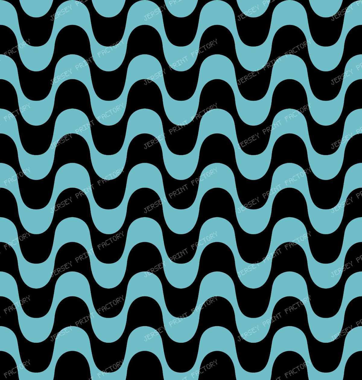 Black and White Copacabana Pattern, Copacabana Sidewalk, Beach Pattern — Blue 5