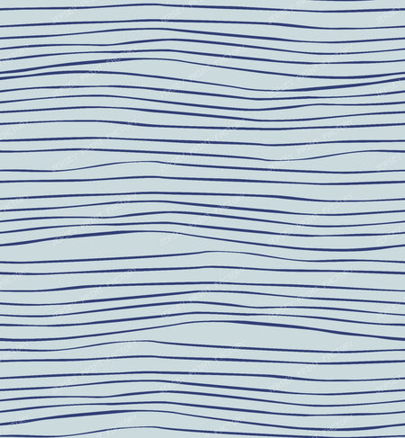 Flora Nouveau Stripe Blue