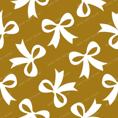 Bow Pattern, Coquette Bow, Ribbon, Cute Bow, White Bow, Black — Brown 2