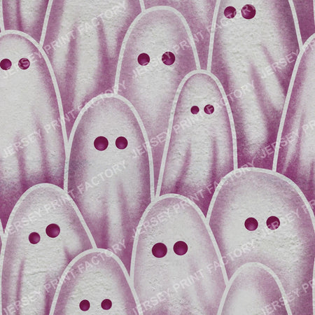 Dusty Plum Ghosts Spooky Halloween