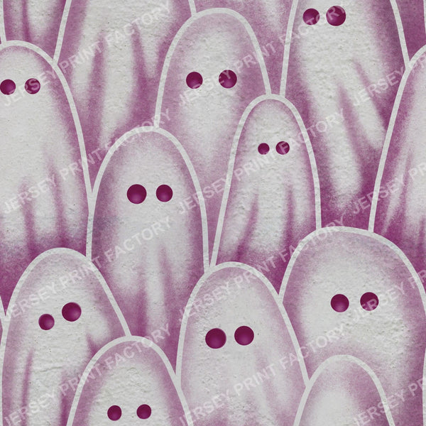 Dusty Plum Ghosts Spooky Halloween