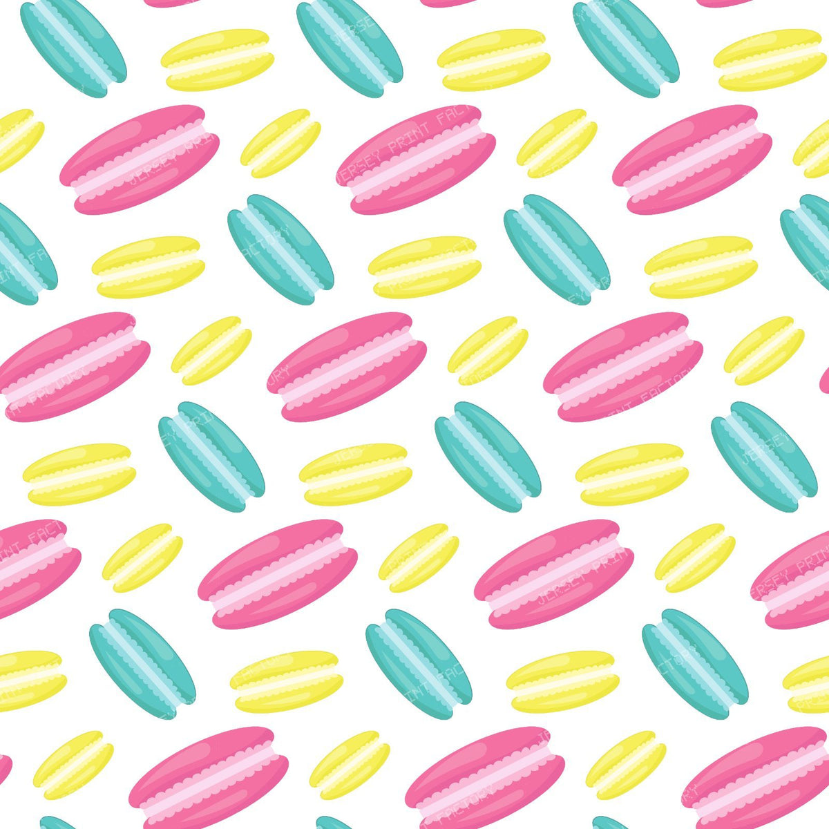 Macaron Pattern, Colorful Macarons, French Cookies
