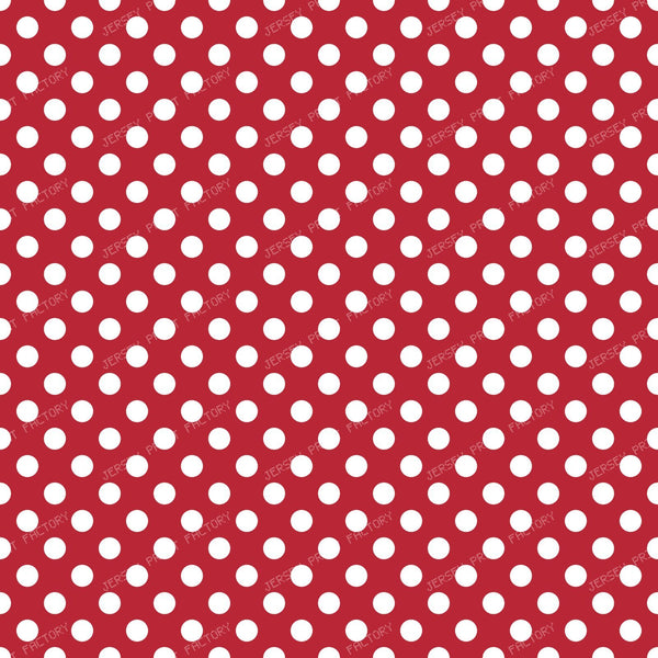 Blue Polka Dots, Polka Dot Pattern, Dots, Dotted — Red