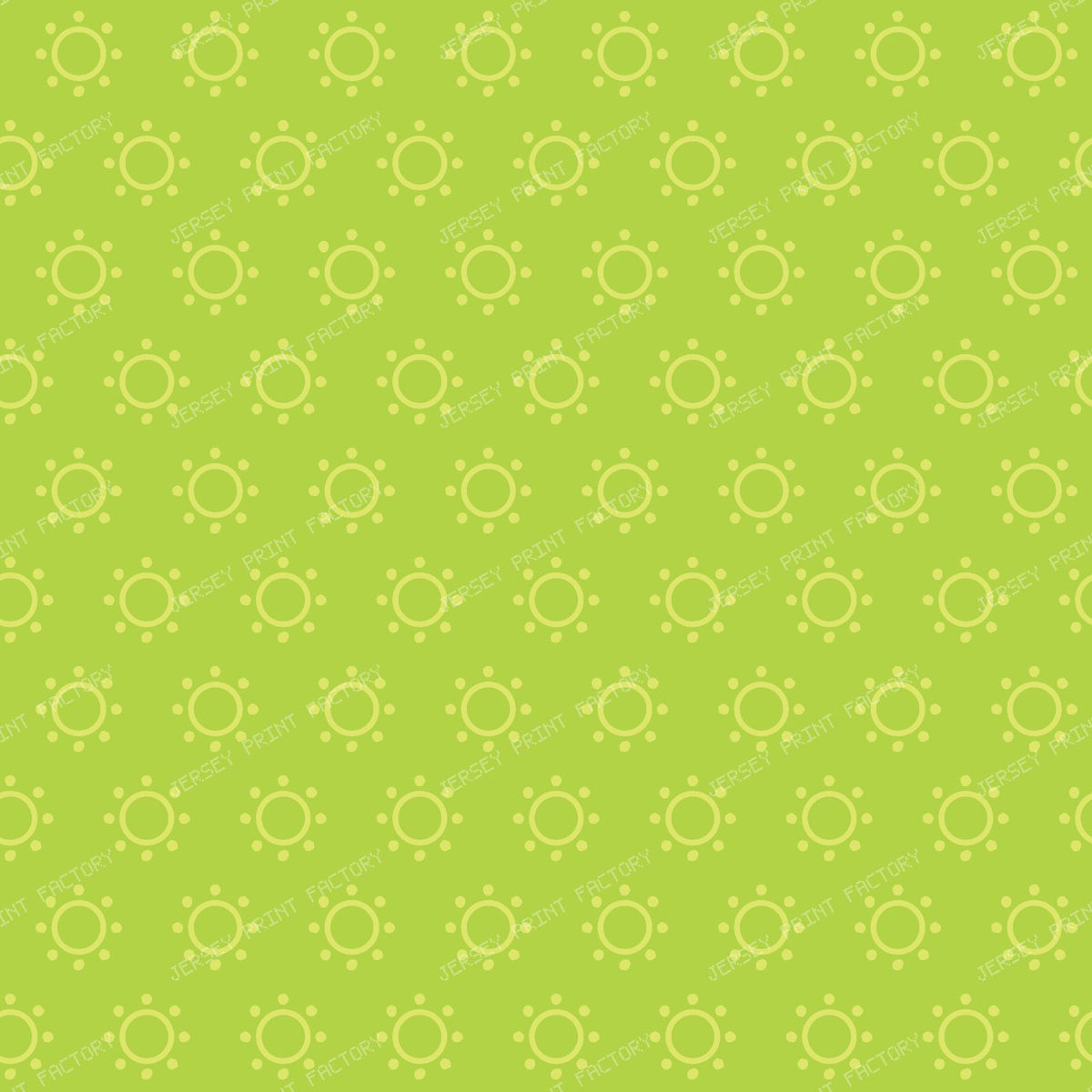 Orange Sun, Sun Pattern, Orange Circles, Dots, Summer — Green and Yellow 1
