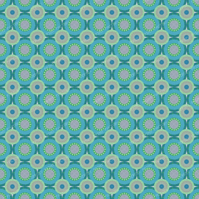 Cool Colors Geometric Circles