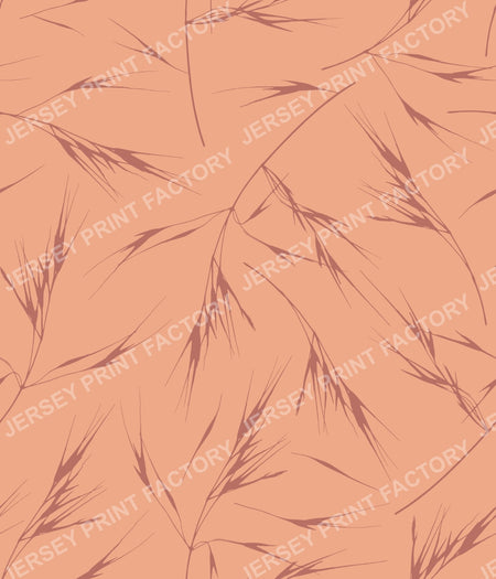 Sway - Soft Neutral Grass Pattern for Calm Modern Projects - Clay