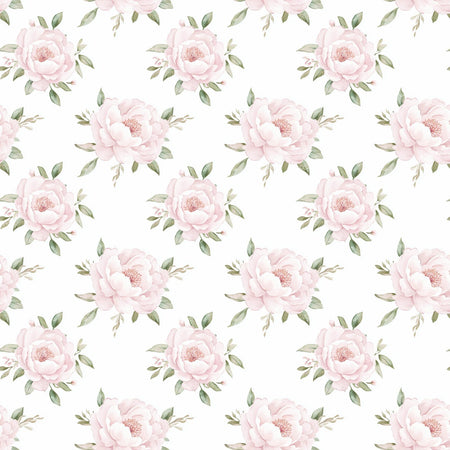 Pink Roses, Pink Flowers, Floral Pattern, Greenery