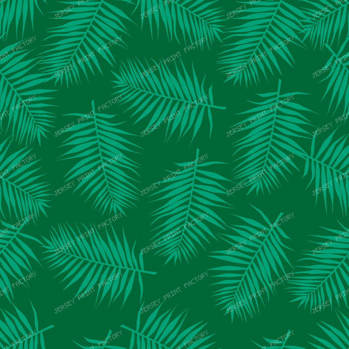 Areca Palm, Blue Palm Leaves, Palm Pattern, Tropical Pattern — Green
