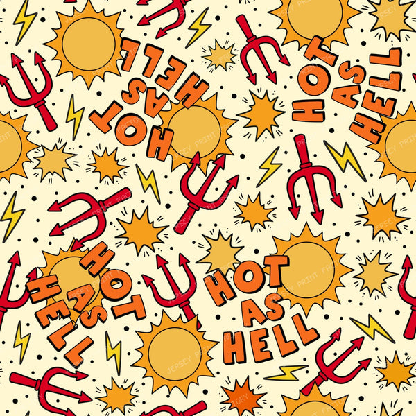 Hot a  Hell Sunshine and Pitchfork