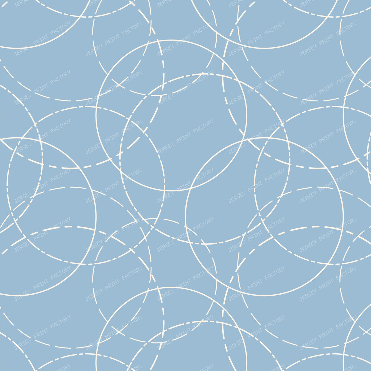White on Blue