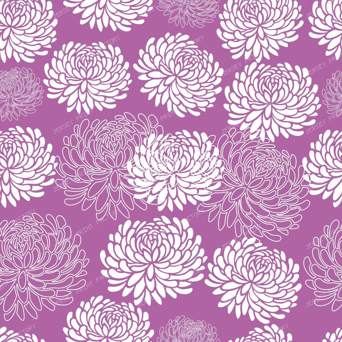 Blue Dahlia, White Dahlia, Pattern Of Flowers — Purple 4