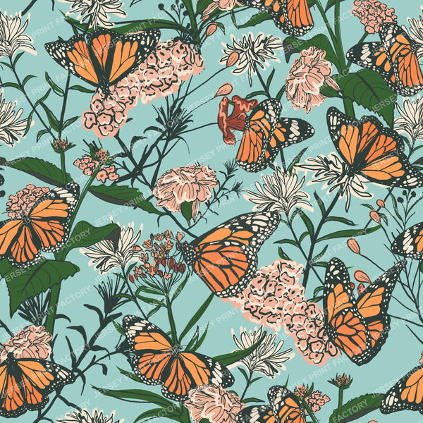 Monarch Butterfly Wildflower Garden