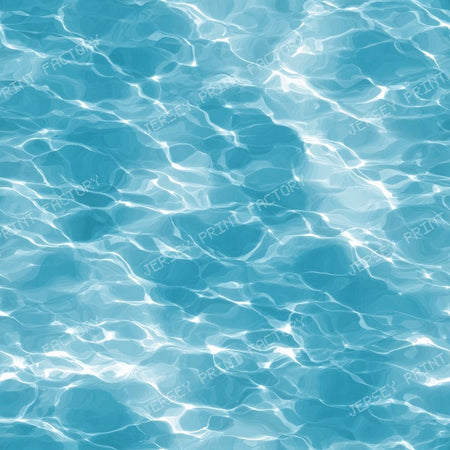 Ocean Water Waves Sunshine Blue