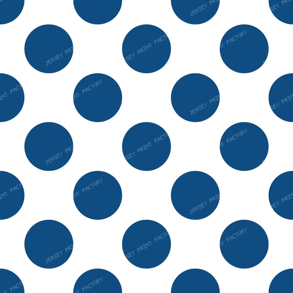 Navy Blue Polka Dots, Polka Dot Pattern, Dots — Navy Blue 2