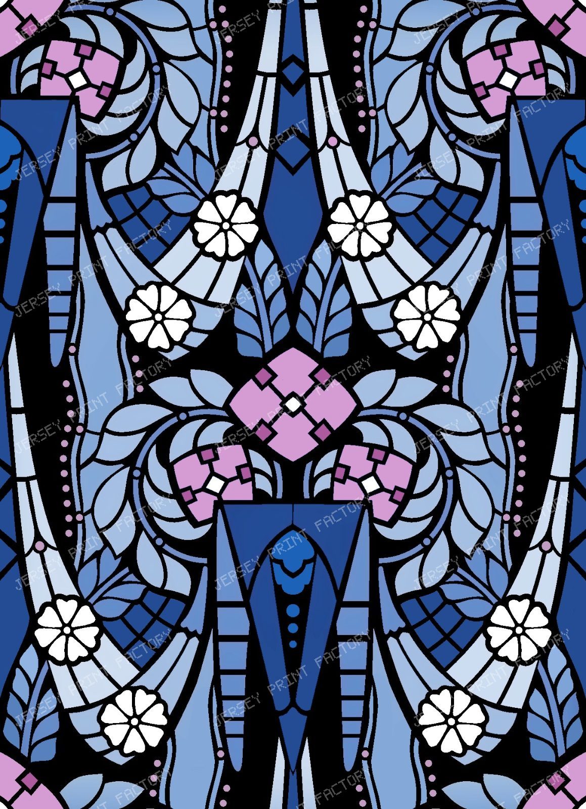 Art Nouveau sconces and swags