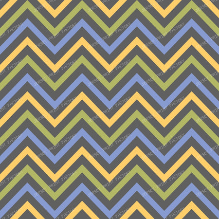 Pink Zigzag, Pink Chevron, Geometric Pattern, Retro Pattern — Colorful 3