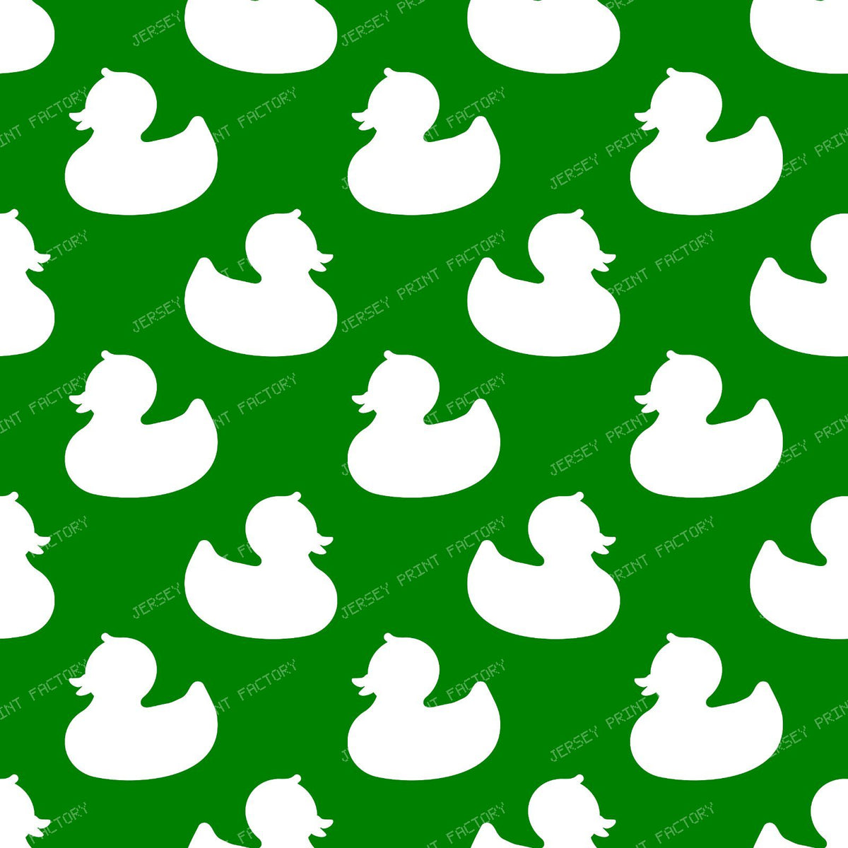 Pattern Of Ducks, Cute Ducks, Duck Silhouette, Duckling, Black — Green 3