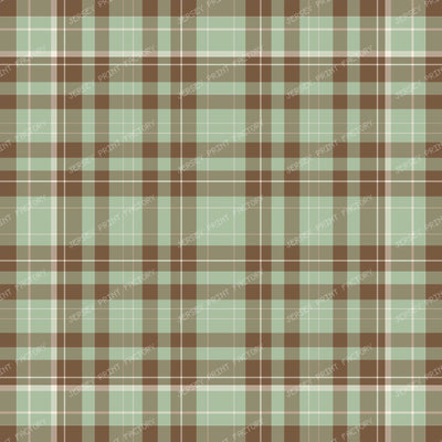 Classic tartan  plaid in sage and brown chocolate bringing calm and elegance to this classic print, perfect for add and elegant touch to your home interiors or apparels.