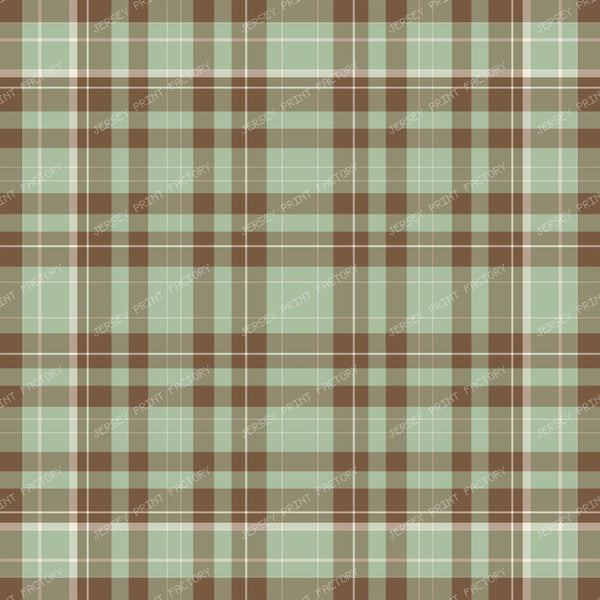 Classic tartan  plaid in sage and brown chocolate bringing calm and elegance to this classic print, perfect for add and elegant touch to your home interiors or apparels.