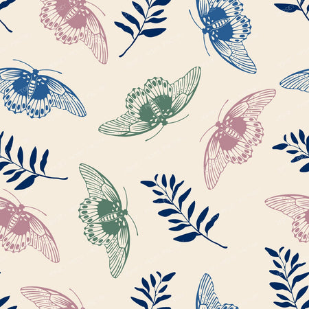 Colorful Butterflies, Butterfly Pattern, Leaves