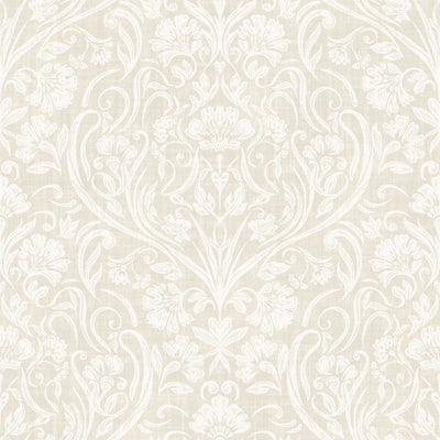 Aveline   Art Nouveau Dama k   Small   Cream