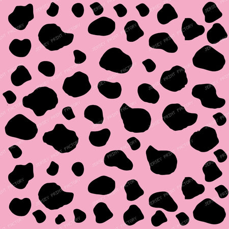Cow Print, Cow Pattern, Cow Spots — Pink