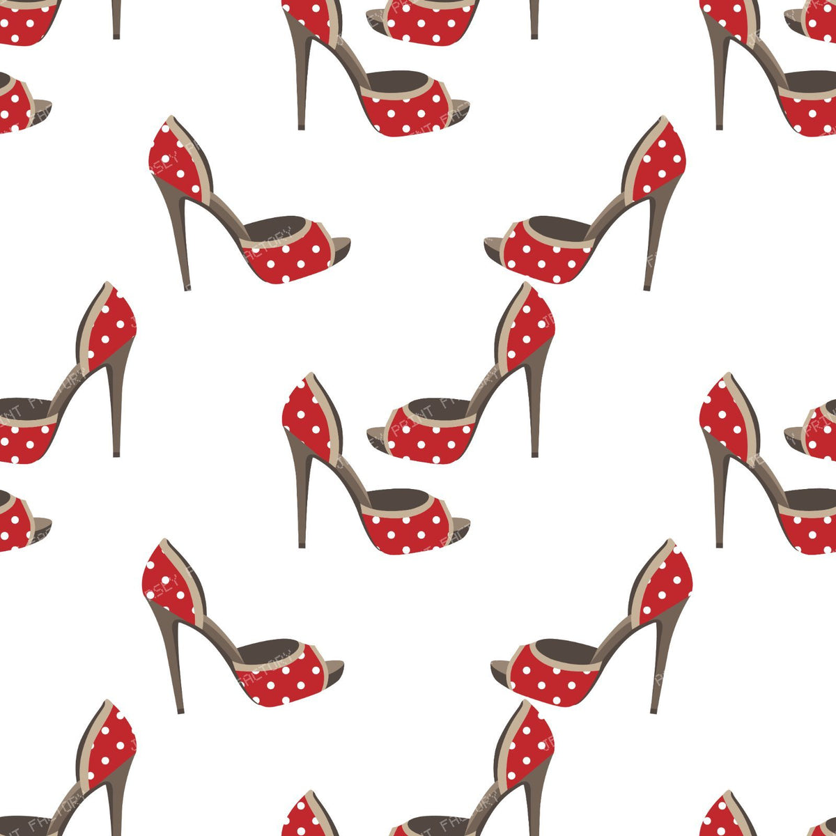 High Heels, Stiletto, Pumps, Red Shoes, Polka Dots