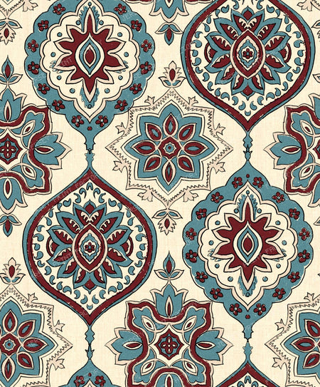 Traditional Indian Ajrakh Block Print