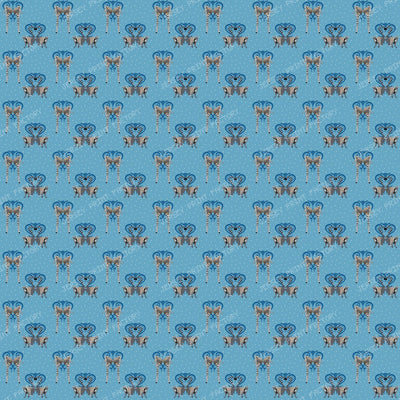 Lemurs in Love in Blue