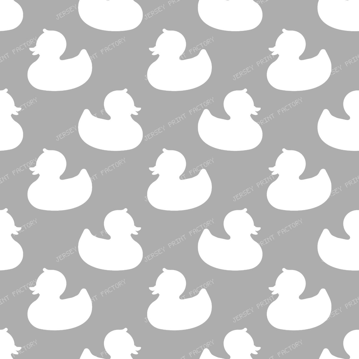 Pattern Of Ducks, Cute Ducks, Duck Silhouette, Duckling, Black — Gray 1