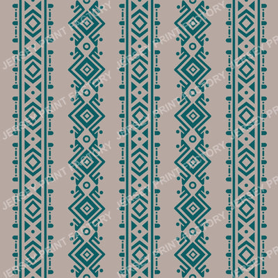 Geometric Tribal Stripes Pattern 07