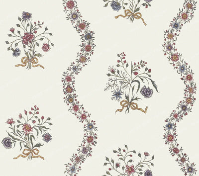 Chintz with Garlands and Bouquets
