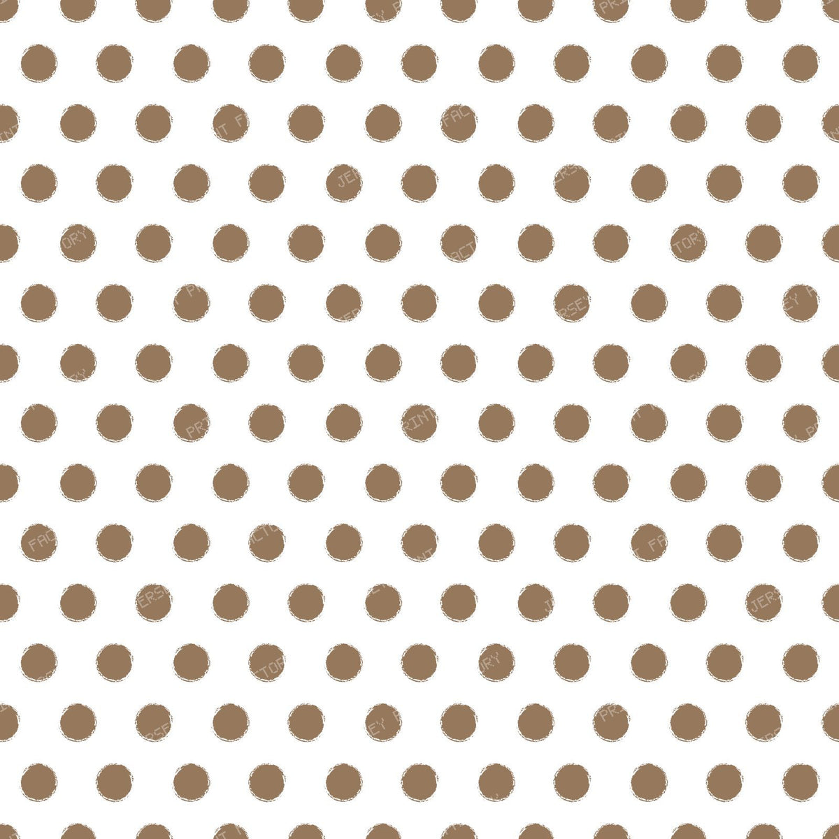 Distressed Polka Dots, Blue Polka Dots, Doodle, Sketch — Brown 1