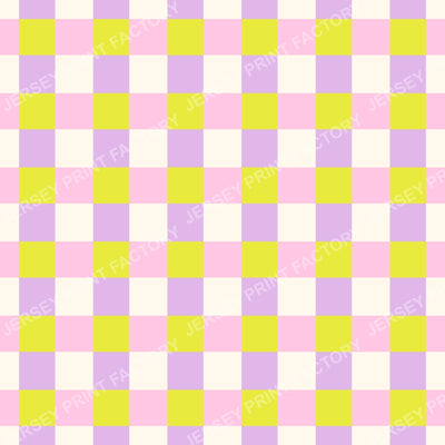 Neon Rainbow Plaid Pattern. Bright Multicolor Check. Violet/pink