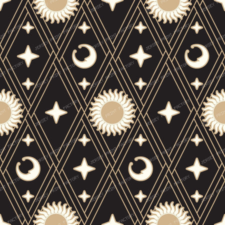 Astro-Harlequin Diamond Light - Midnight Hearth — Solar Corona