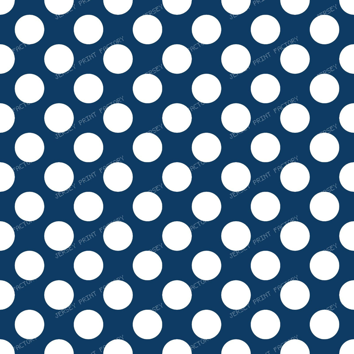Polka Dots, Polka Dot Pattern, Black and White — Navy Blue
