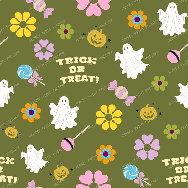 Halloween Party — Olive background