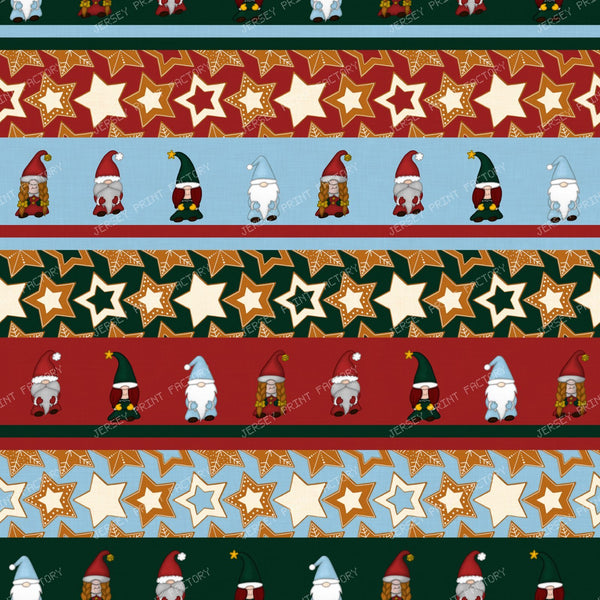 Cabin Retreat Nordic Gnome Stripes