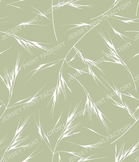 Sway - Soft Neutral Grass Pattern for Calm Modern Projects - Sage