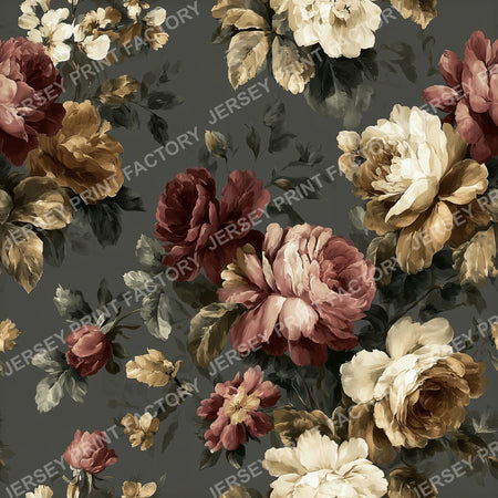 Dreamy Rose Garden Full Bloom