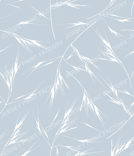 Sway - Soft Neutral Grass Pattern for Calm Modern Projects - Frost